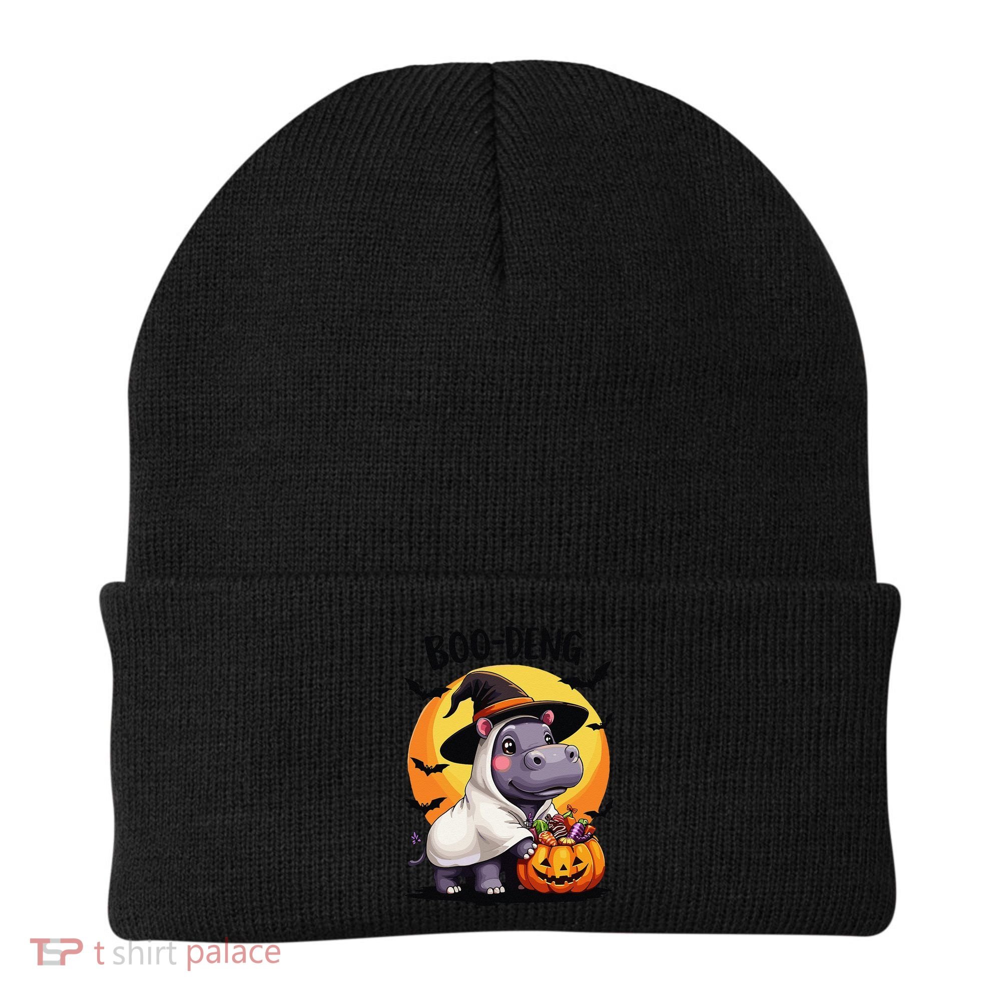 Moo Deng Halloween Boo Deng Costume Moodeng Hippo Beanie