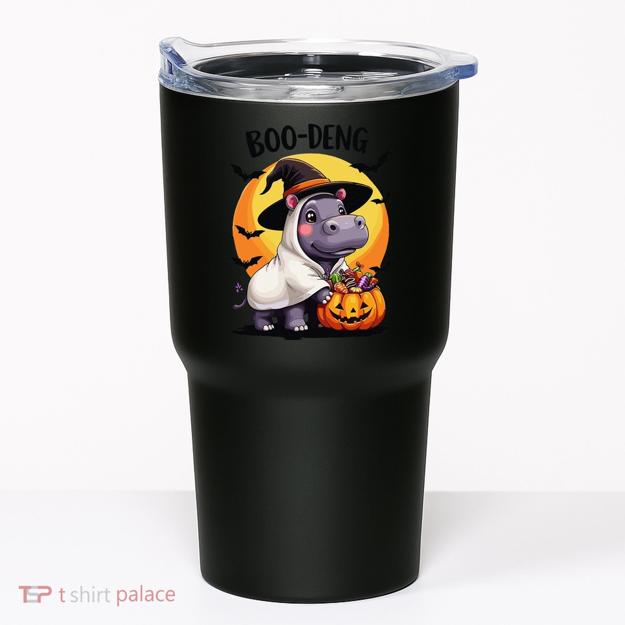 Moo Deng Halloween Boo Deng Costume Moodeng Hippo Tumbler