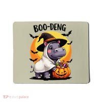 Moo Deng Halloween Boo Deng Costume Moodeng Hippo Mousepad thumb 0