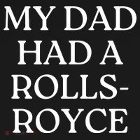 My Dad Had A Rolls Royce 16 in Basic Backpack thumb 2