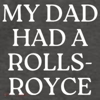 My Dad Had A Rolls Royce Vector Backpack thumb 2