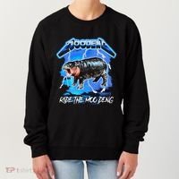 Moo Deng Hippo Ride The Moo Deng Women's Sweatshirt thumb 0