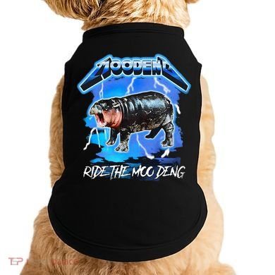 Moo Deng Hippo Ride The Moo Deng Doggie Tank