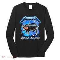 Moo Deng Hippo Ride The Moo Deng Long Sleeve Shirt thumb 0