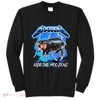 Moo Deng Hippo Ride The Moo Deng Sweatshirt thumb 0