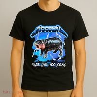 Moo Deng Hippo Ride The Moo Deng T-Shirt thumb 3