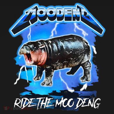 Moo Deng Hippo Ride The Moo Deng Button