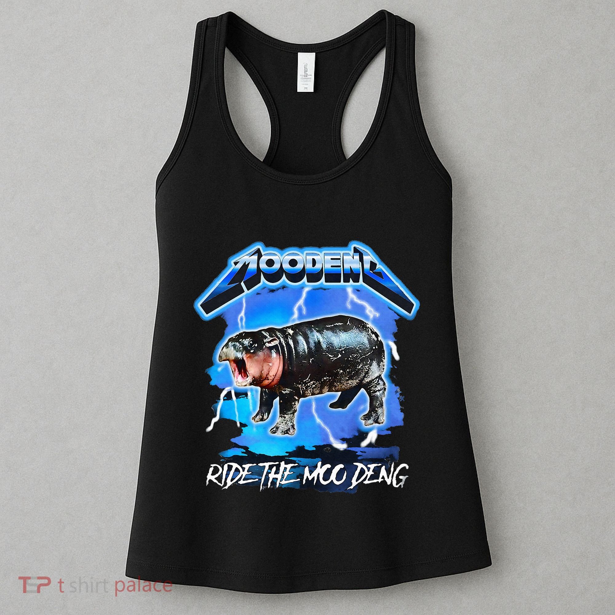 Moo Deng Hippo Ride The Moo Deng Women's Tank Top