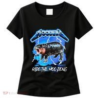 Moo Deng Hippo Ride The Moo Deng Women's T-Shirt thumb 0