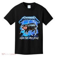 Moo Deng Hippo Ride The Moo Deng Kids T-Shirt thumb 0