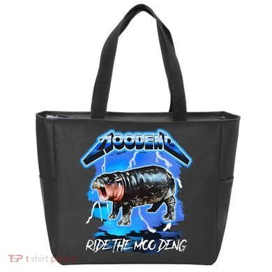 Moo Deng Hippo Ride The Moo Deng Bag