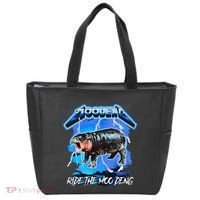 Moo Deng Hippo Ride The Moo Deng Tote Bag thumb 0