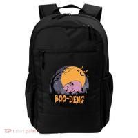 Moo Deng Halloween Boo Deng Halloween Backpack thumb 0