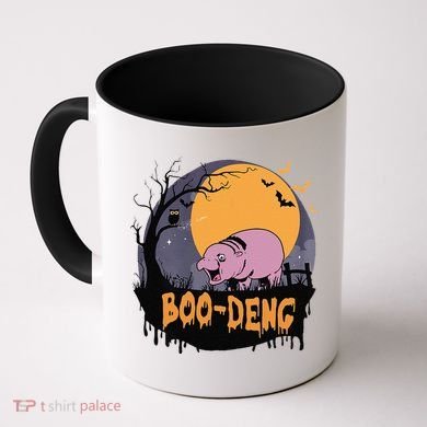 Moo Deng Halloween Boo Deng Halloween Coffee Mug