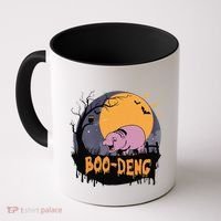 Moo Deng Halloween Boo Deng Halloween Coffee Mug thumb 0