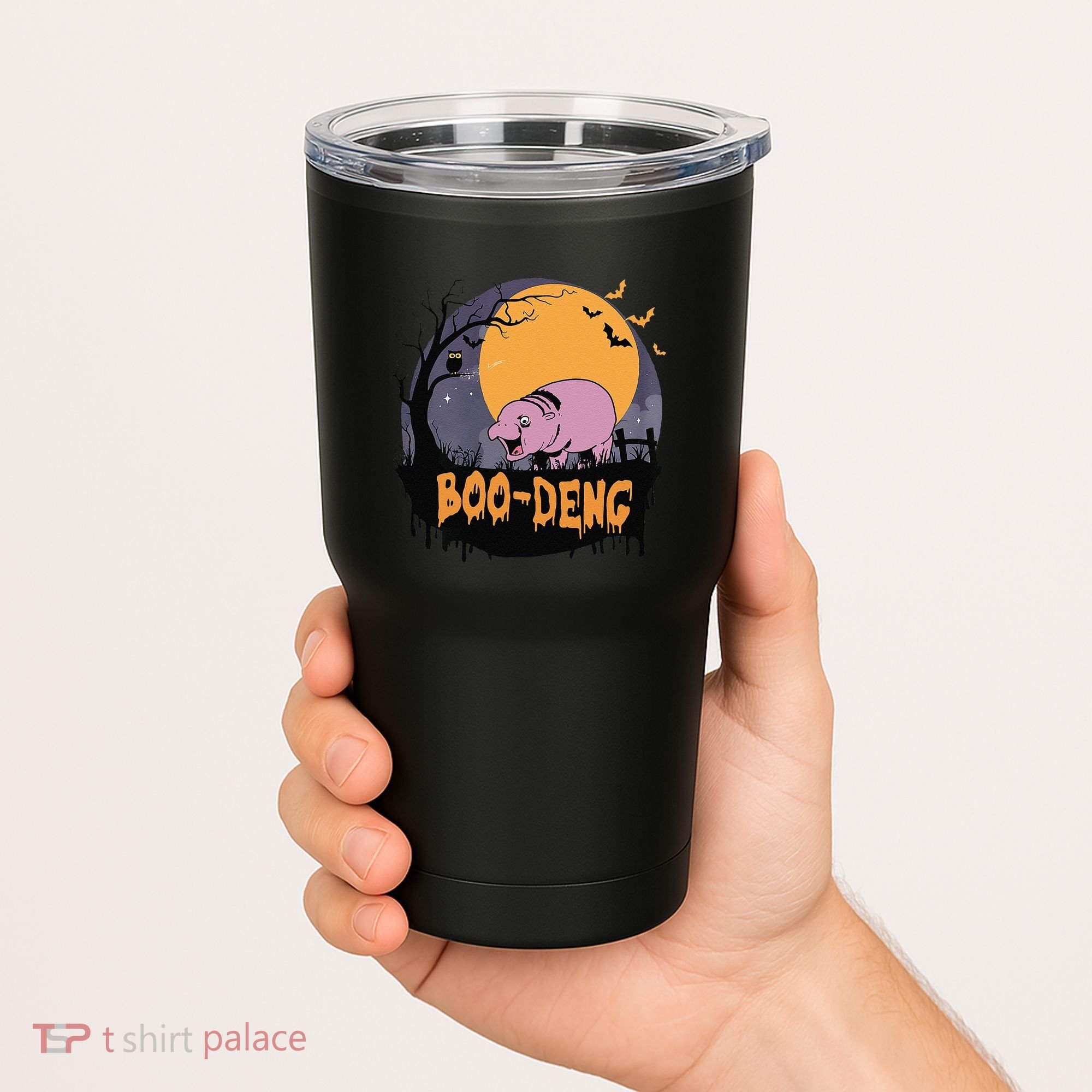 Moo Deng Halloween Boo Deng Halloween Tumbler