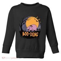 Moo Deng Halloween Boo Deng Halloween Toddler Sweatshirt thumb 0