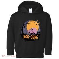 Moo Deng Halloween Boo Deng Halloween Toddler Hoodie thumb 0