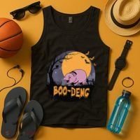 Moo Deng Halloween Boo Deng Halloween Tank Top thumb 4