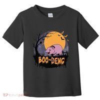 Moo Deng Halloween Boo Deng Halloween Toddler T-Shirt thumb 0