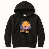 Moo Deng Halloween Boo Deng Halloween Kids Hoodie thumb 0
