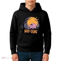Moo Deng Halloween Boo Deng Halloween Kids Hoodie thumb 4