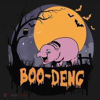 Moo Deng Halloween Boo Deng Halloween Kids Long Sleeve Shirt thumb 2