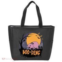 Moo Deng Halloween Boo Deng Halloween Tote Bag thumb 0