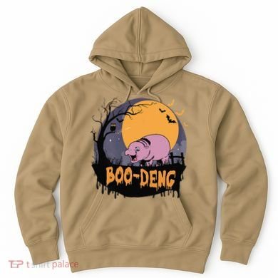 Moo Deng Halloween Boo Deng Halloween Hoodie