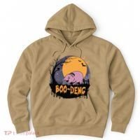 Moo Deng Halloween Boo Deng Halloween Hoodie thumb 0