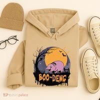 Moo Deng Halloween Boo Deng Halloween Hoodie thumb 4