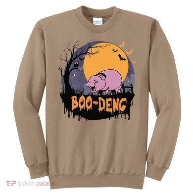 Moo Deng Halloween Boo Deng Halloween Sweatshirt