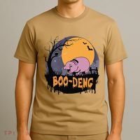 Moo Deng Halloween Boo Deng Halloween T-Shirt thumb 3
