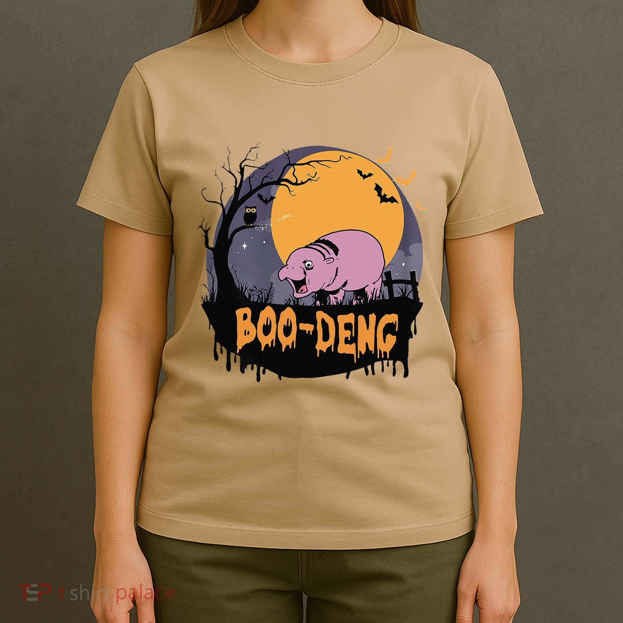 Moo Deng Halloween Boo Deng Halloween T-Shirt