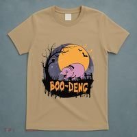 Moo Deng Halloween Boo Deng Halloween T-Shirt thumb 5