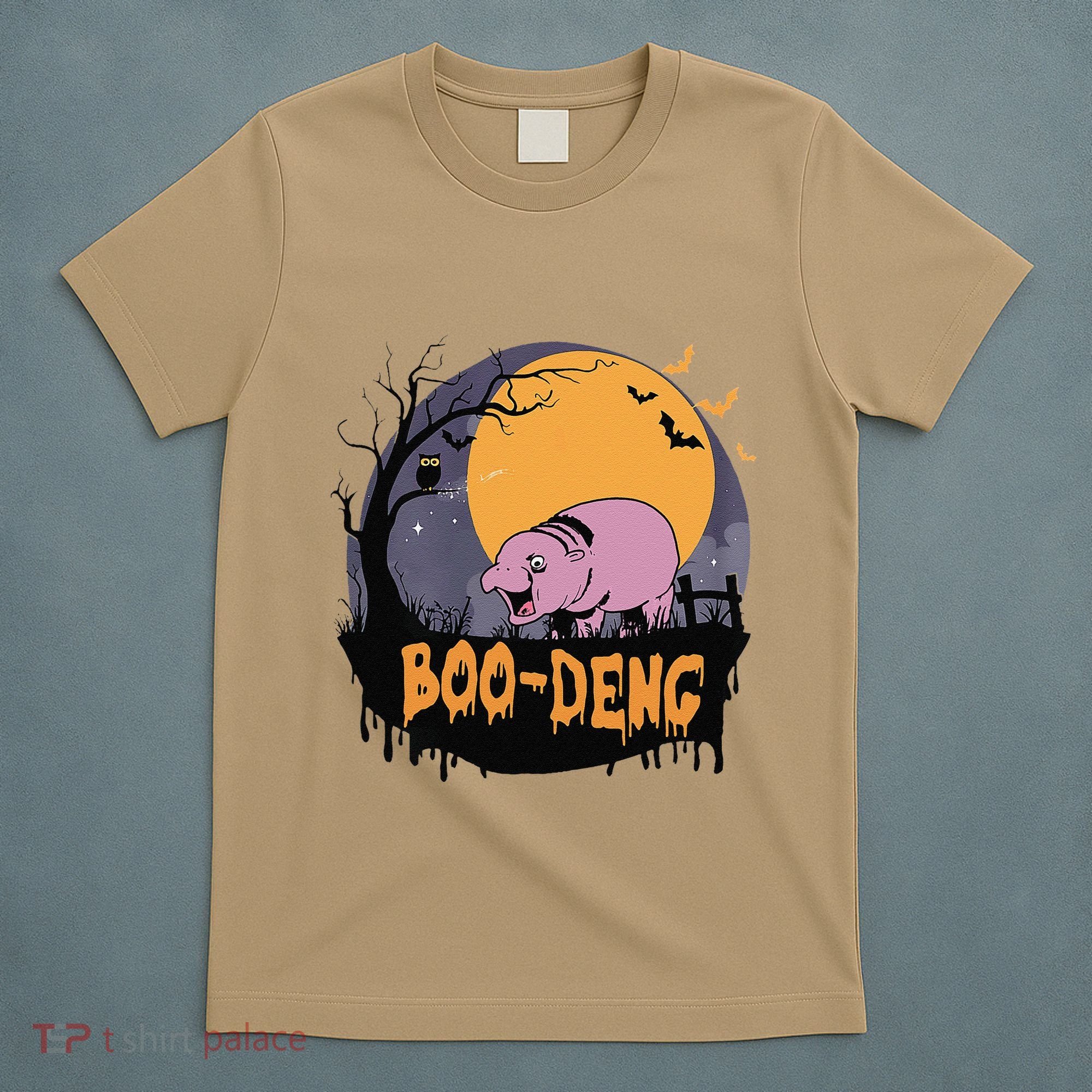 Moo Deng Halloween Boo Deng Halloween T-Shirt