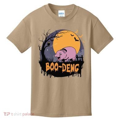 Moo Deng Halloween Boo Deng Halloween Kids T-Shirt