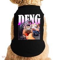 Moo Deng Hippo Baby Pygmy Funny Doggie Tank thumb 0
