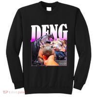 Moo Deng Hippo Baby Pygmy Funny Sweatshirt thumb 0