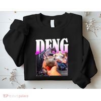 Moo Deng Hippo Baby Pygmy Funny Sweatshirt thumb 2