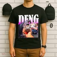 Moo Deng Hippo Baby Pygmy Funny T-Shirt thumb 6