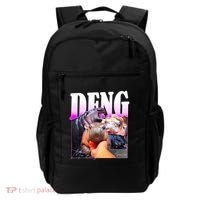 Moo Deng Hippo Baby Pygmy Funny Backpack thumb 0