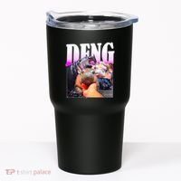 Moo Deng Hippo Baby Pygmy Funny Tumbler thumb 0