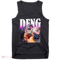 Moo Deng Hippo Baby Pygmy Funny Tank Top thumb 0