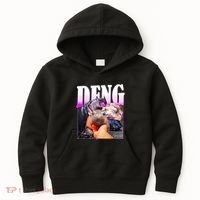 Moo Deng Hippo Baby Pygmy Funny Kids Hoodie thumb 0