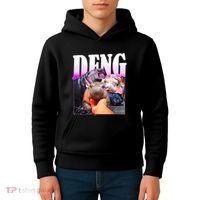 Moo Deng Hippo Baby Pygmy Funny Kids Hoodie thumb 4