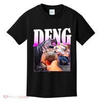 Moo Deng Hippo Baby Pygmy Funny Kids T-Shirt thumb 0