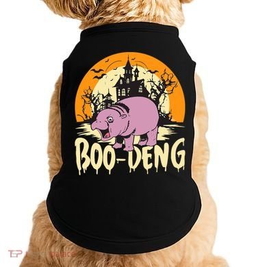 Moo Deng Halloween Boo Deng Halloween Doggie Tank