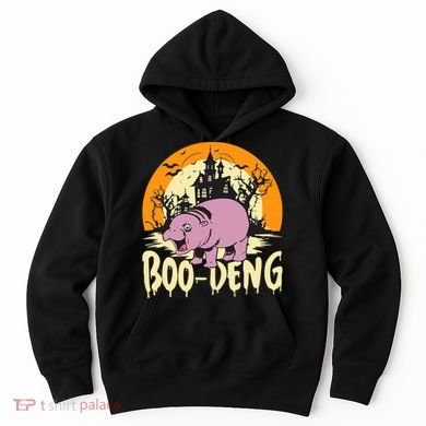 Moo Deng Halloween Boo Deng Halloween Hoodie