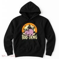 Moo Deng Halloween Boo Deng Halloween Hoodie thumb 0